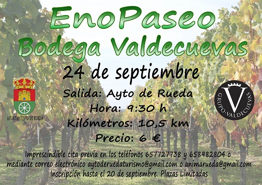 Cartel Enopaseo Valdecuevas